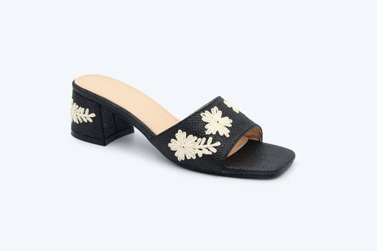 White Bold Trace Sandal