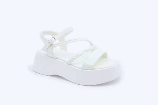 White Soleil Chic Heel