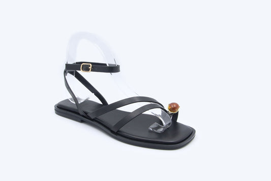 Black Crimson Step Flat