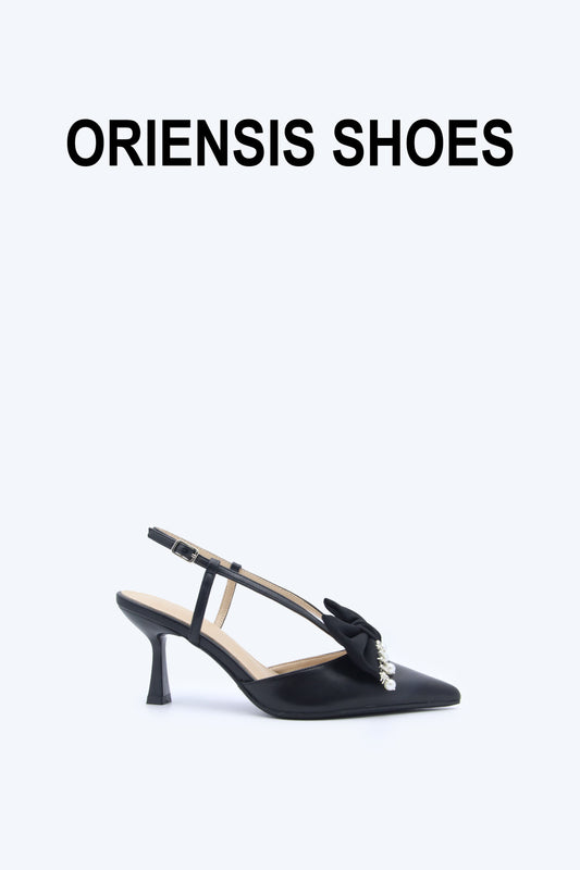 Black Bella Curve Heel
