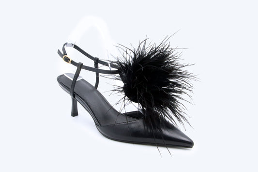 Black Fur Eden Heel