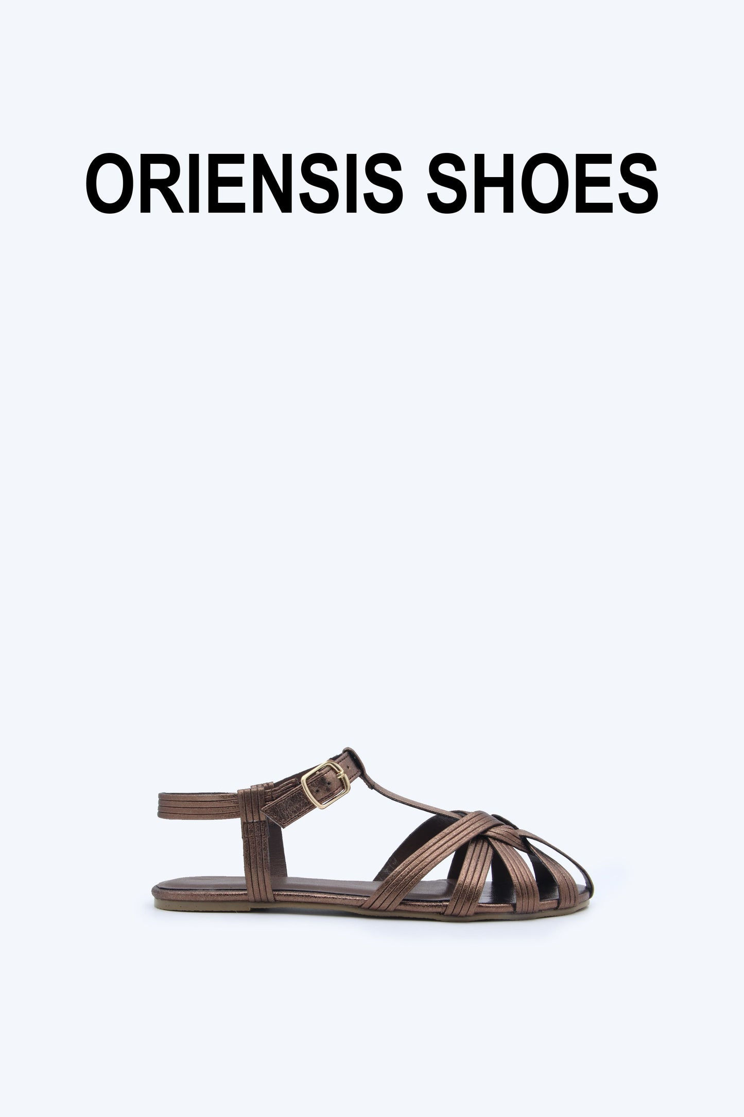 Brown Serena Slide Flat