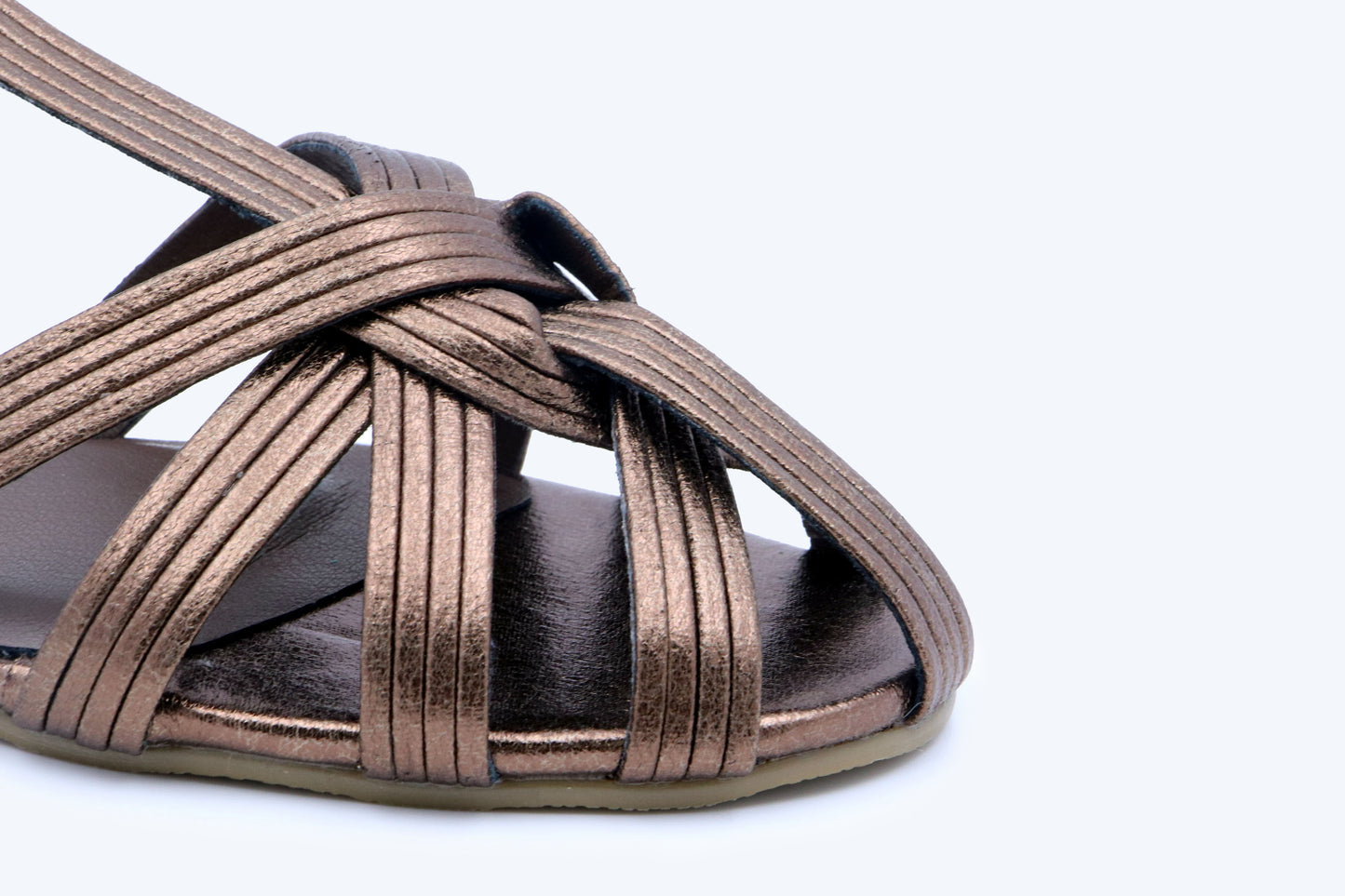 Brown Serena Slide Flat