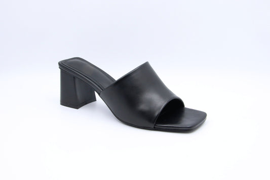 Black Velvet Noir Sandal