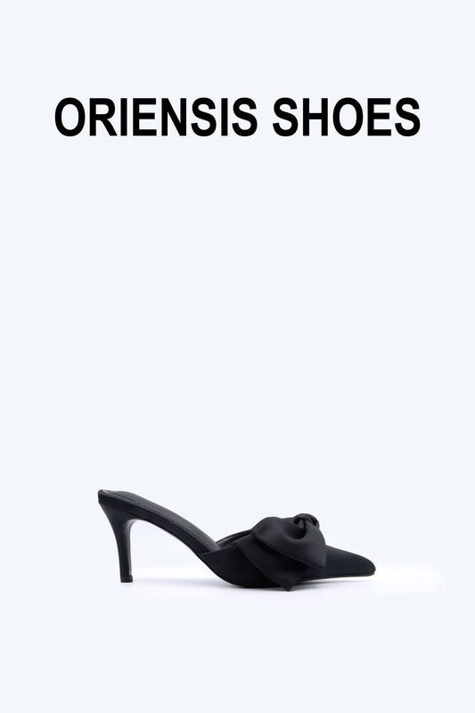 Black Bloom Scape Sandal