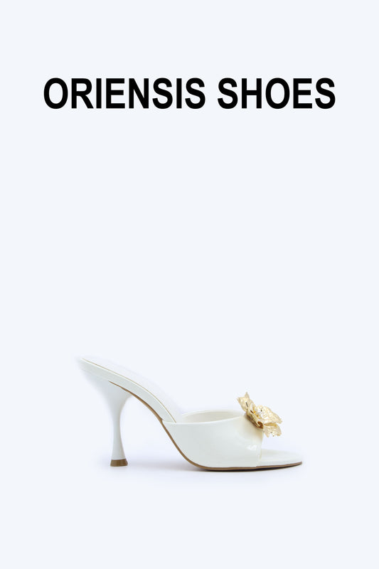 White Starlet Strap Sandal