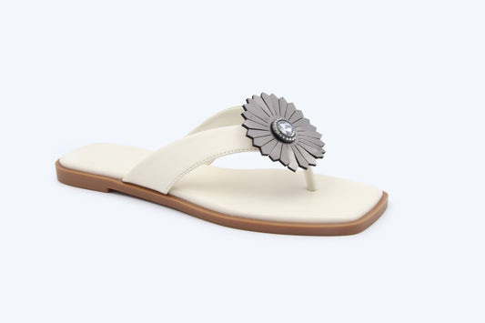 White SunFlower Flat