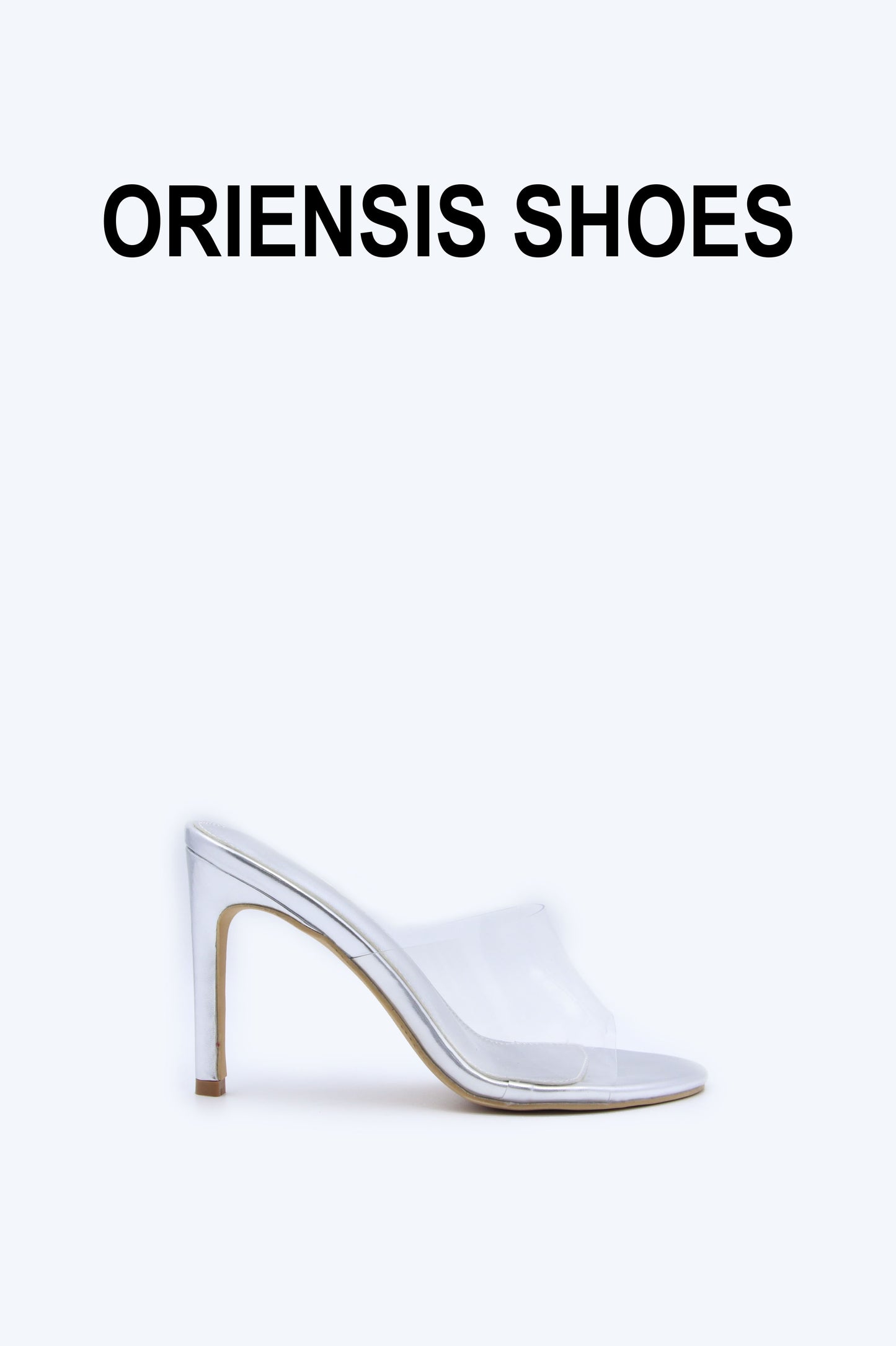 Clear Bling Mule Sandal