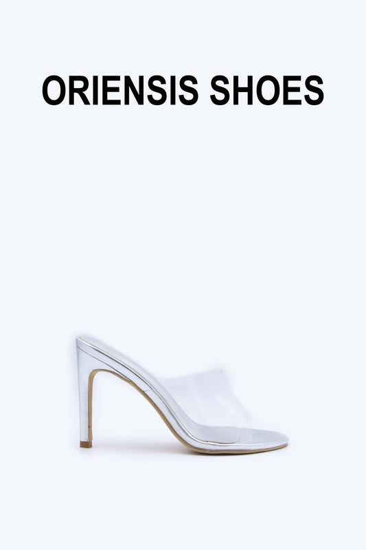 Clear Bling Mule Sandal