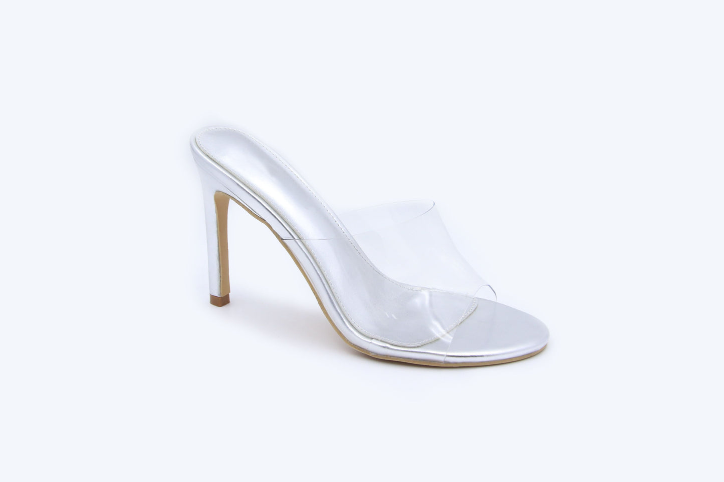 Clear Bling Mule Sandal