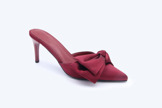 WineRed Bloom Scape Sandal