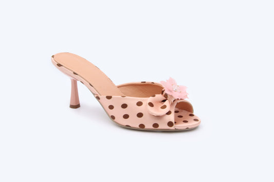 Nude Buckle Strap Sandal