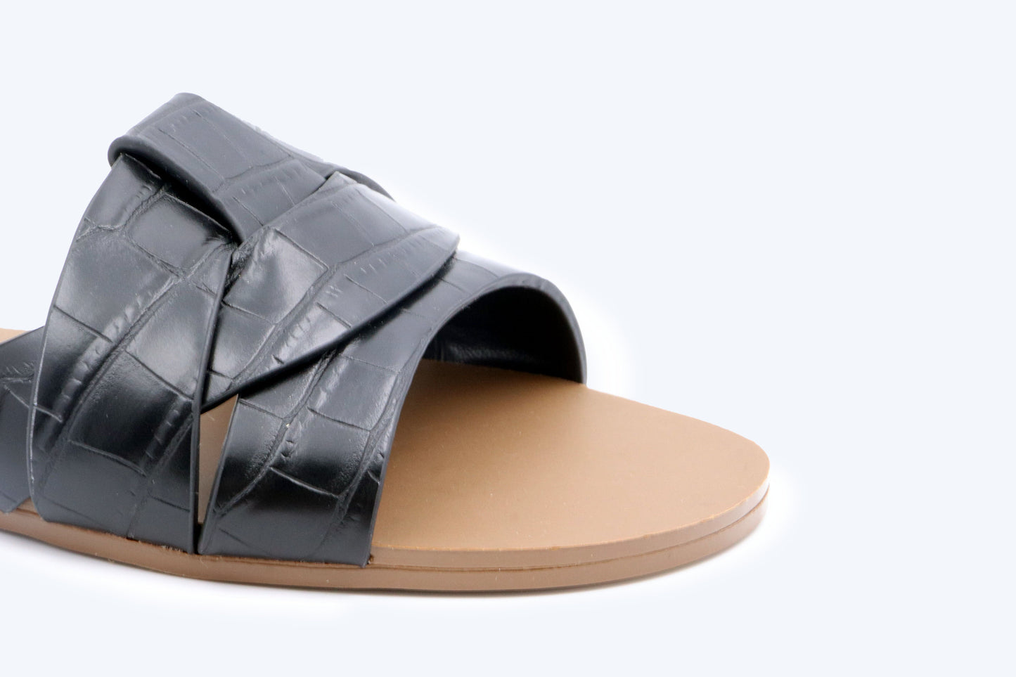 Black Multiple Line Flat