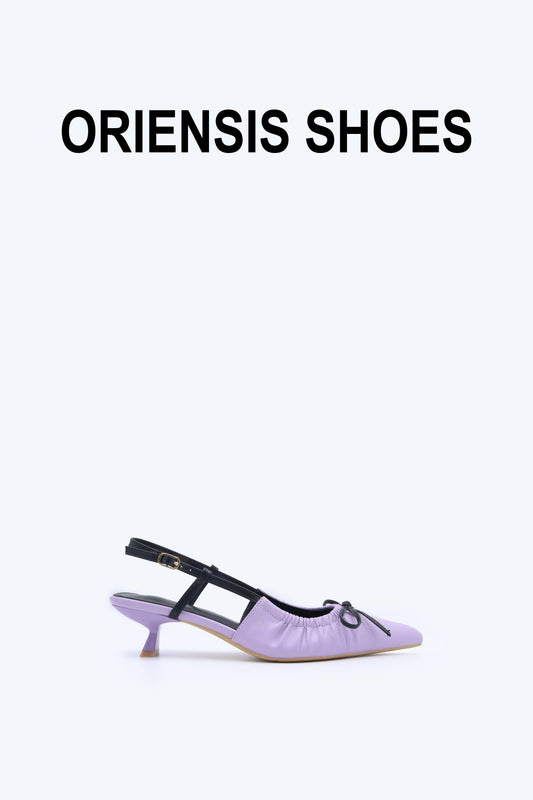 Purple Tight Knot Heel