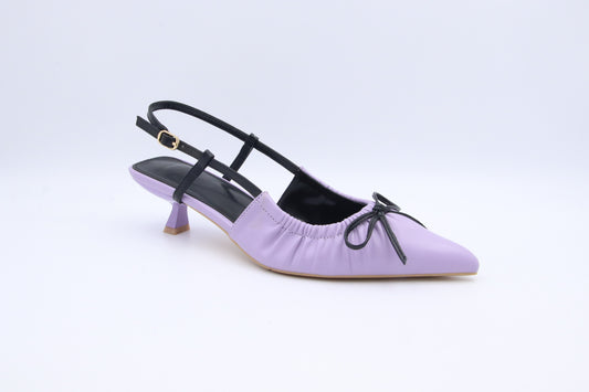 Purple Tight Knot Heel
