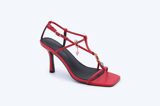 Red Seaside Charm Heel