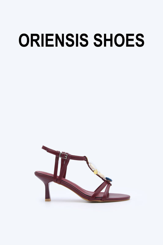 WineRed Seaside Charm Heel