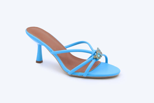 Blue Shell Minimal Sandal