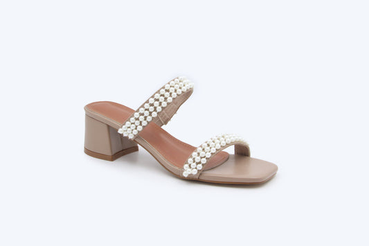 Nude Elegant Strand Sandal