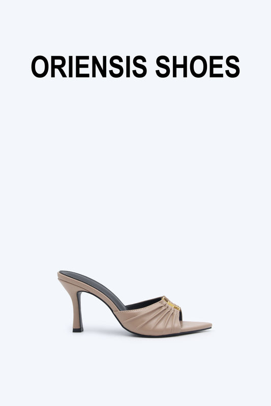 Nude Shine Charm Sandal
