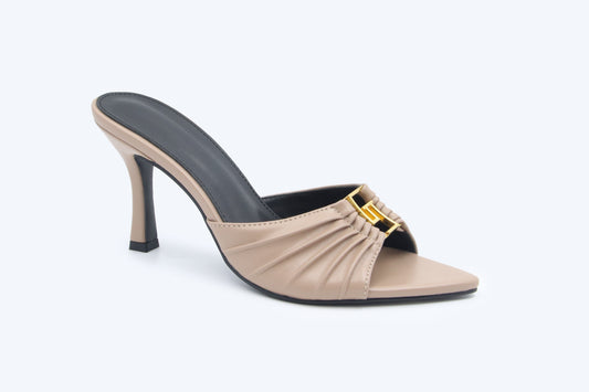 Nude Shine Charm Sandal
