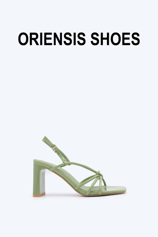 Green Glitter Gleam Heel