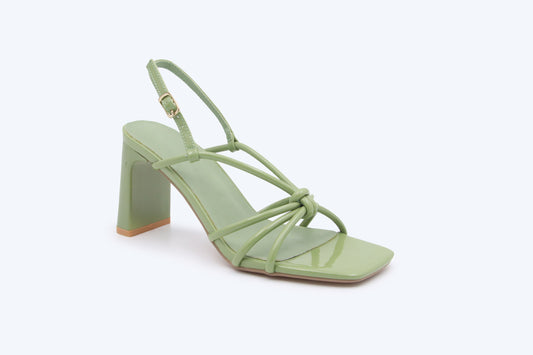 Green Glitter Gleam Heel