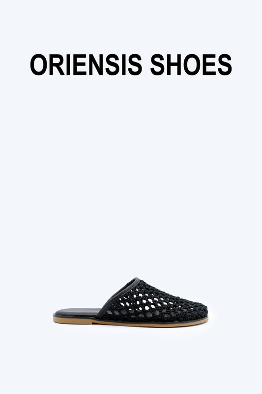 Black Zetta Walk Flat