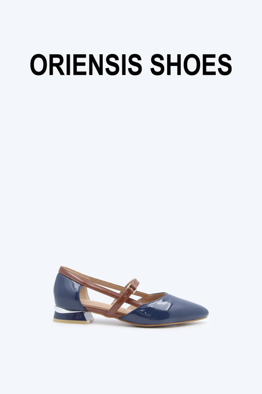 Blue Livia Glide Heel