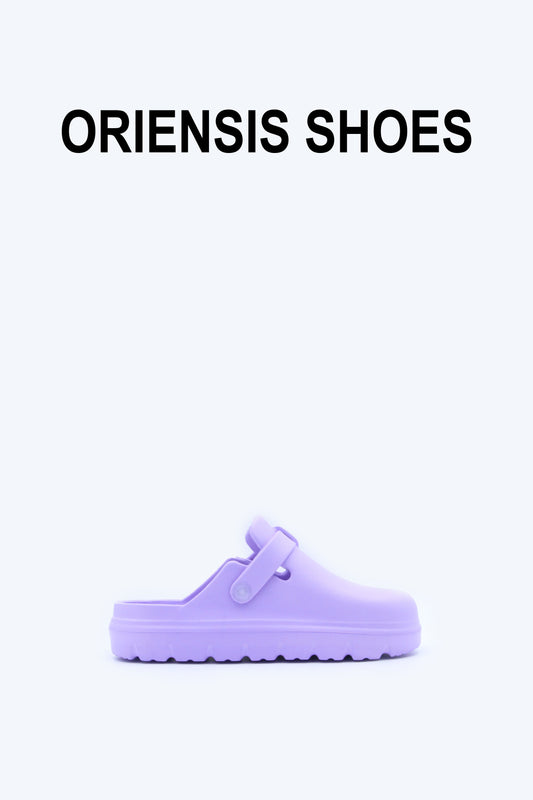 Purple Eden Slip Flat